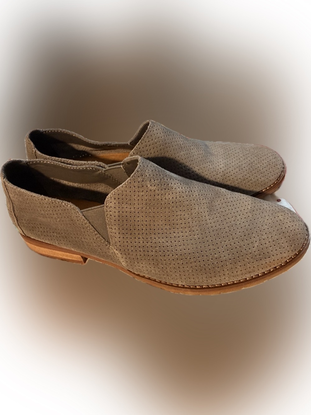 Bjorndal b.o.r.n. Gianna Slip On Booties Women’s Size 9 Gray Leather Casual